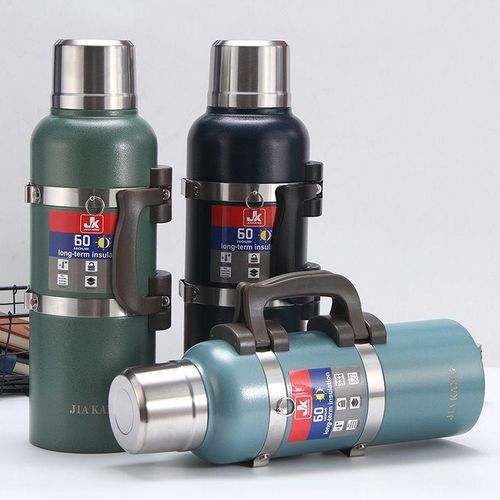 THERMOS ISOTHERME EN ACIER INOXYDABLE AVEC POIGNÉE 4000ml