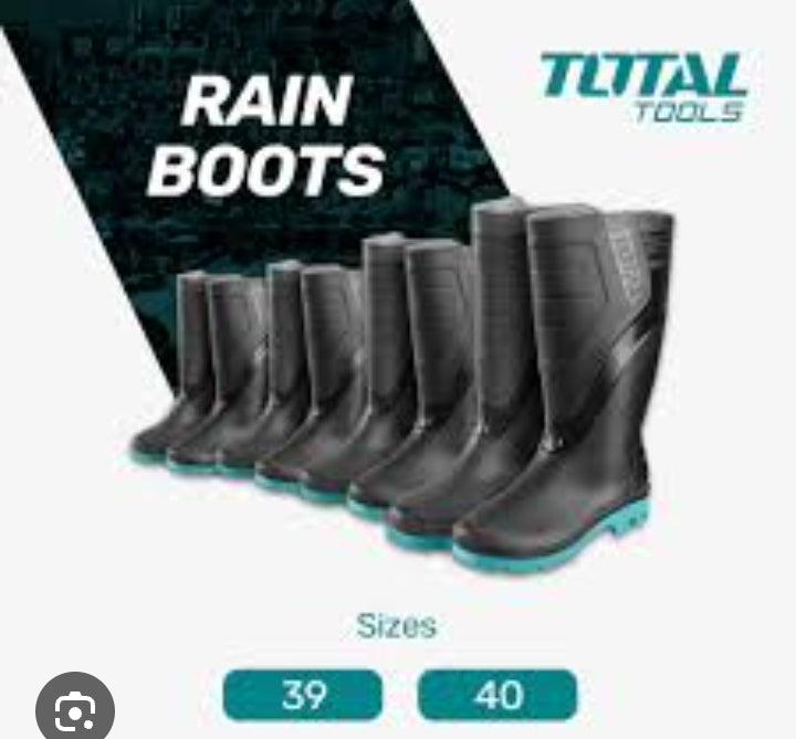 Bottes de pluie de marque Total pointure 39. a 46