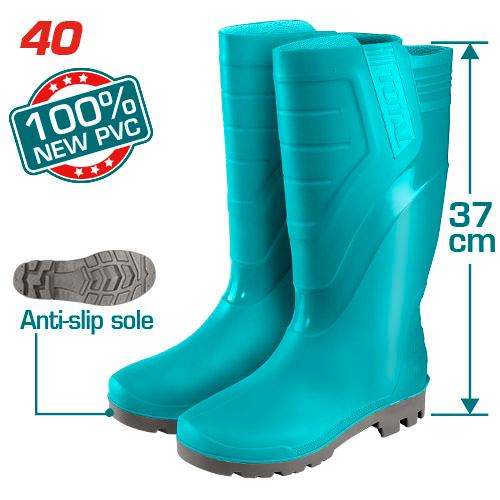 Bottes de pluie de marque Total pointure 39. a 46