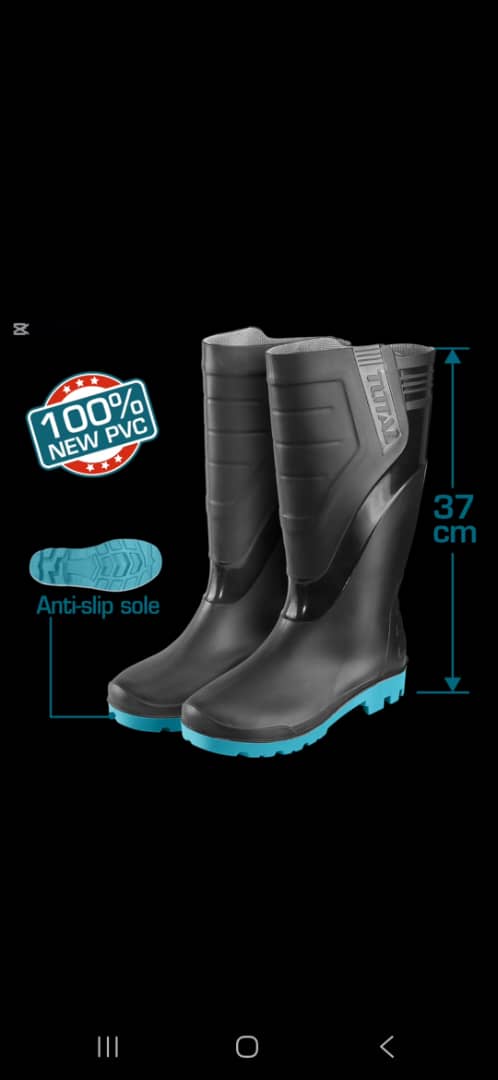 Bottes de pluie de marque Total pointure 39. a 46